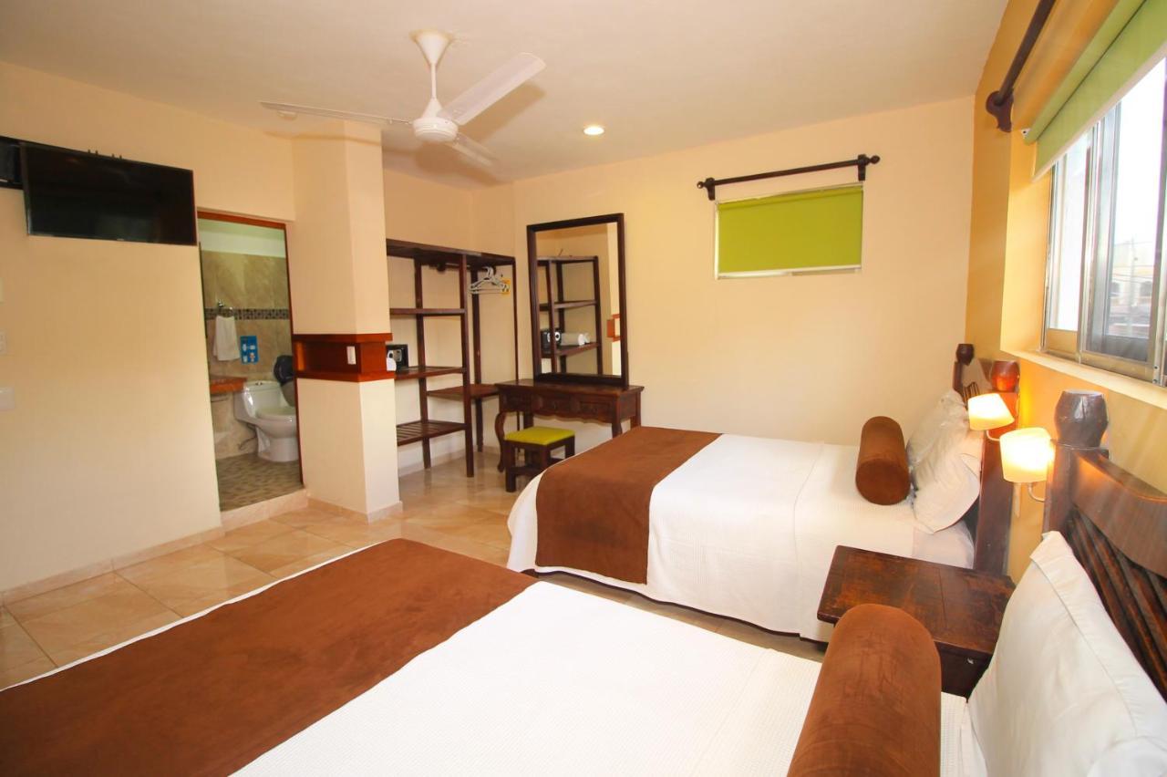 Papagayo Hotel Boutique Playa del Carmen Eksteriør bilde Deluxe Room