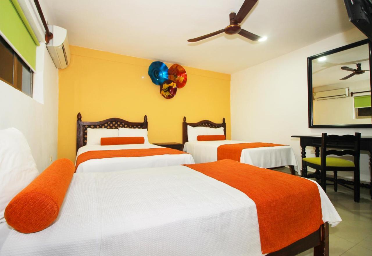 Papagayo Hotel Boutique Playa del Carmen Eksteriør bilde